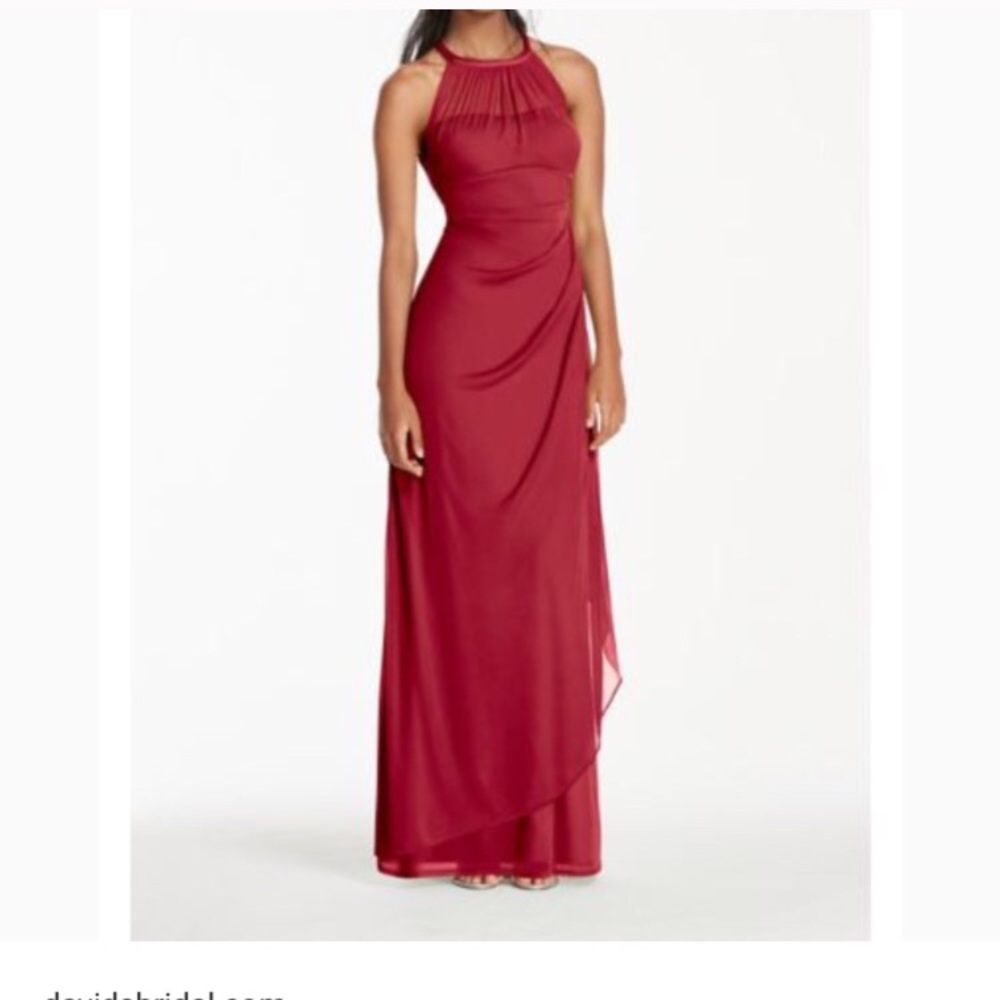 Apple red dress